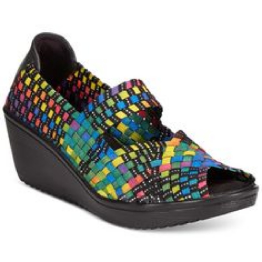 Bare Traps Umma Mary Jane Wedge Sandals